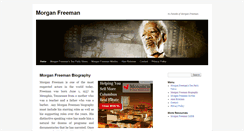 Desktop Screenshot of morganfreeman.net
